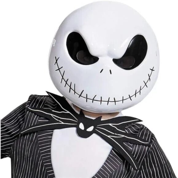 Disney Jack Skellington Halloween Mask | Nightmare Before Christmas Amscan | NWT - Picture 1 of 5